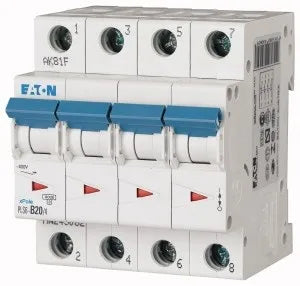 EATON INSTALLATIEAUTOMAAT C20 3P+N