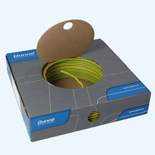 VD 2.5mm² geel/groen Eca Donne - 100m